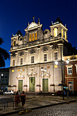 a church in Salvador da Bahia, the city of the Holy Saviour of the Bay of all Saints on the northeast coast of Brazil , South America