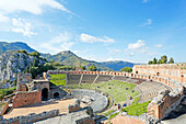 Italy, Sicily, Taormina, The Greek Theatre