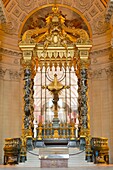 France, Paris 7th district, Invalides, The church Saint Louis des Invalides, built between 1677 and 1706, Architect: Jules Hardouin-Mansart, The canopy of the  high altar