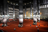 Istiqlal Mosque or Masjid Istiqlal , the biggest mosque of South East Asia ,in Jakarta, Java island, Indonesia, South East Asia