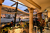 am Piazza San Giacomo, Udine, Friaul, Nord-Italien, Italien