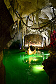 Grotte, Schloß Linderhof, Oberbayern, Bayern, Deutschland