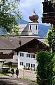 in Wamberg über Garmisch-Partenkirchen, Oberbayern, Bayern, Deutschland