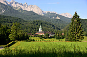 Elmau bei Mittenwald, Oberbayern, Bayern, Deutschland