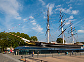 The renovated Cutty Sark, Greenwich, London, England, United Kingdom, Europe