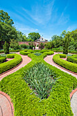 Gardens at the Tryon Palace, New Bern, North Carolina, United States of America, North America