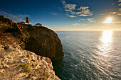 Lighthouse at Cabo de Sao Vicente, Algarve, Portugal