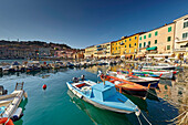 Fischerhafen Portoferraio, Insel Elba, Toskana, Italien