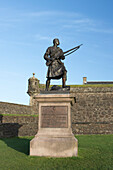 South African War Memorial of Argyll and Sutherland Highlanders, Stirling Castle, Scotland, United Kingdom, Europe
