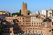 Trajans Markets, Ancient Rome, Rome, Lazio, Italy, Europe