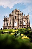 ruine of Sao Paulo in colonial old town of Macao, China, Asia