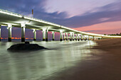 Highway along the beach, Xiamen, Fujian province, China