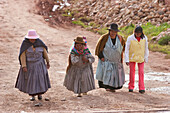 Aymara Women, Copacabana, La Paz Department, Bolivia