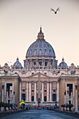 St. Peter's Basilica, Vatican, UNESCO World Heritage Site, Rome, Lazio, Italy, Europe