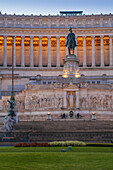 Vittorio Emanuele II Monument, Rome, Lazio, Italy, Europe