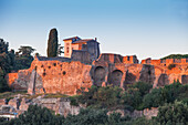 View of Palatino, Rome, Lazio, Italy, Europe