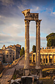 The Roman Forum, UNESCO World Heritage Site, Rome, Lazio, Italy, Europe