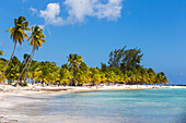 Mano Juan, a picturesque fishing village, Saona Island, Parque Nacional del Este, Punta Cana, Dominican Republic, West Indies, Caribbean, Central America