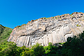 Symphony of Stones basalt columns, UNESCO World Heritage Site, Garni, Kotayk Province, Armenia, Caucasus, Central Asia, Asia