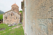Dadivank Monastery, independent Armenian enclave officially within Azerbaijan, Nagorno-Karabakh, Armenia, Caucasus, Central Asia, Asia