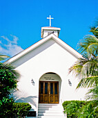 St. James Methodist Church on Elbow Cay in the Abacos, Bahamas