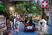 walkingstreet on the island of Lipe, Andaman Sea, South-Thailand, Thailand, Asia