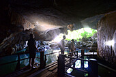 Excursion in the caves of the island of Tarutao, Andaman Sea, South-Thailand, Thailand, Asia