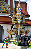 Im Tempel, Wat Arun, Bangkok, Thailand