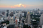View from the Moon Bar on Sathorn, Bangkok, Thailand, Asia