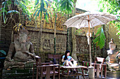 Clay Studio Caffee Garden, Chiang Mai, North-Thailand, Thailand, Asia