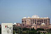 Staatsgründer Sheikh Zayed, Emirates Place Hotel, Abu Dhabi, Vereinigte Arabische Emirate, VAE