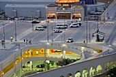 Parkplätze, Mall of the Emirates, Dämmerung, Vereinigte Arabische Emirate, VAE