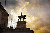 Statue of Victor Emmanuel, Rome, Italy