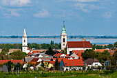 Church, Rust, UNESCO World Heritage Site The Cultural Landscape Fertoe-Lake Neusiedl, Burgenland, Austria