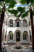 Courtyard, Riad Nashira, Marrakech, Morocco