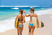 Surfer girls