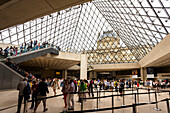 Museum Louvre, Innenaufnahme, Paris, Frankreich