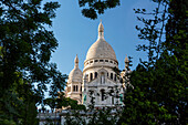 Basilika Sacré-Coeur auf Montmartre, Paris, Frankreich