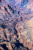 Aerial view of Grand Canyon, Arizona, United States