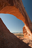 Natural arch in Utah, USA