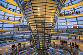 the reichstag palace houses the bundestag, the german national parliamentary assembly, berlin, germany