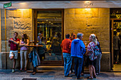 pintxos (or pincho) bar, old town, san sebastian, donostia, basque country, spain