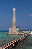 Lighthouse of Sanganeb Reef, Red Sea, Sudan