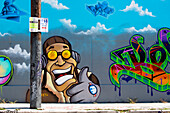 Graffiti street art in the Wynwood Art District of Miami, Florida, United States of America, North America