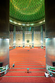 Interior of the Istiqlal Mosque, or Masjid Istiqlal, Independence Mosque, Jakarta, Indonesia, Southeast Asia