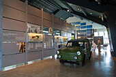 Displays at House on the Border Museum at Point Alpha Memorial along former border line between East and West Germany
