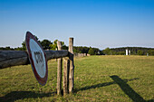 Border patrol path at Point Alpha Memorial