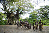 Traditional life at the Yakel Custom Village on the island of Tanna