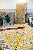 Handwerker, Souk, Marrakesch, Marokko