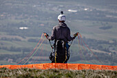 'The ''I Frate'' is a friendly meeting between paragliders on the heights of Mont Salève overlooking Lake Geneva and Geneva, Switzerland. A place known with dozens of paragliders that fly daily to a majestic flight over Switzerland.'